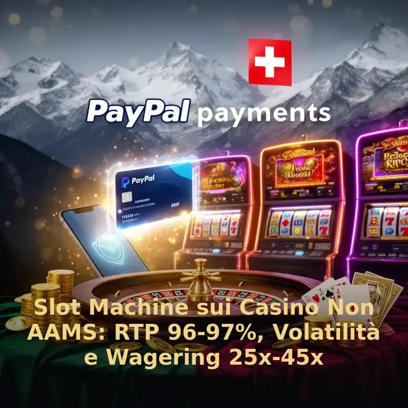 Slot Machine sui Casino Non AAMS: RTP 96-97%, Volatilità e Requisito di puntata 25x-45x